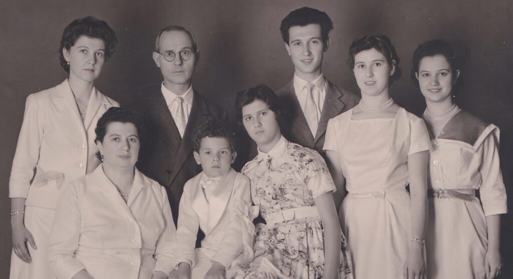 La famiglia di Fausto Sassi